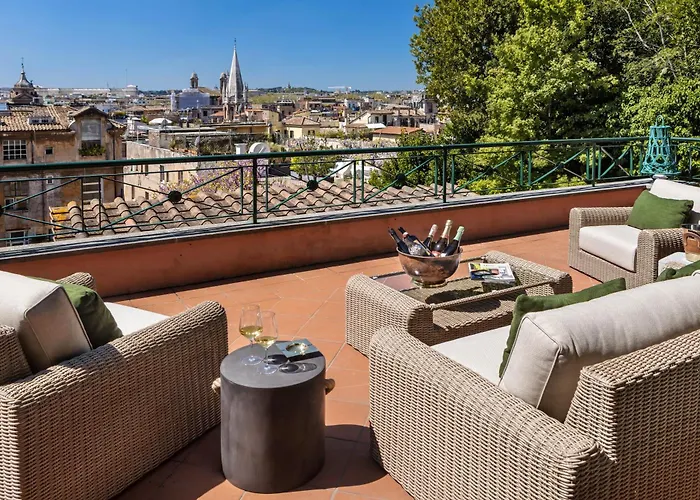 Willa Luxury Private Garden Near Piazza Di Spagna *